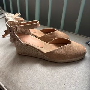 Castaner Tan Espadrille Wedge Heels